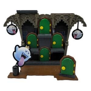 World of Nintendo Super Mario Deluxe Boo Mansion Playset 2020 JAKKS Pacific